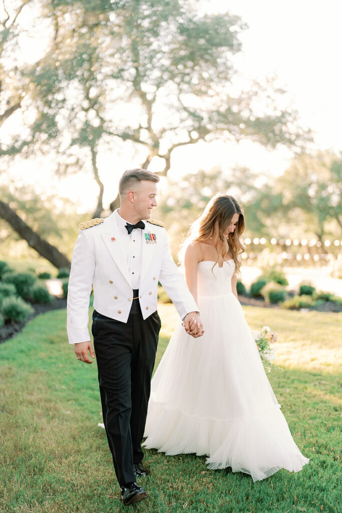 bright and airy wedding photographer, military wedding