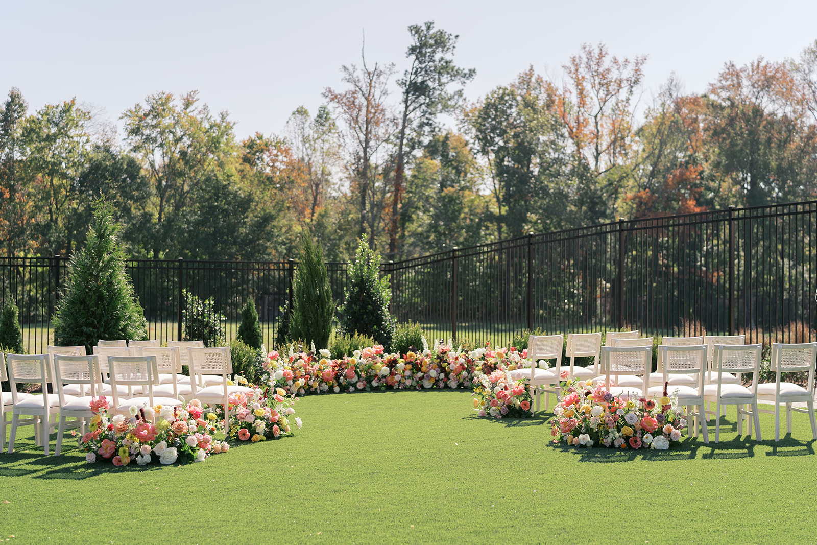 outdoor-wedding-ceremony-donovan-manor-raleigh