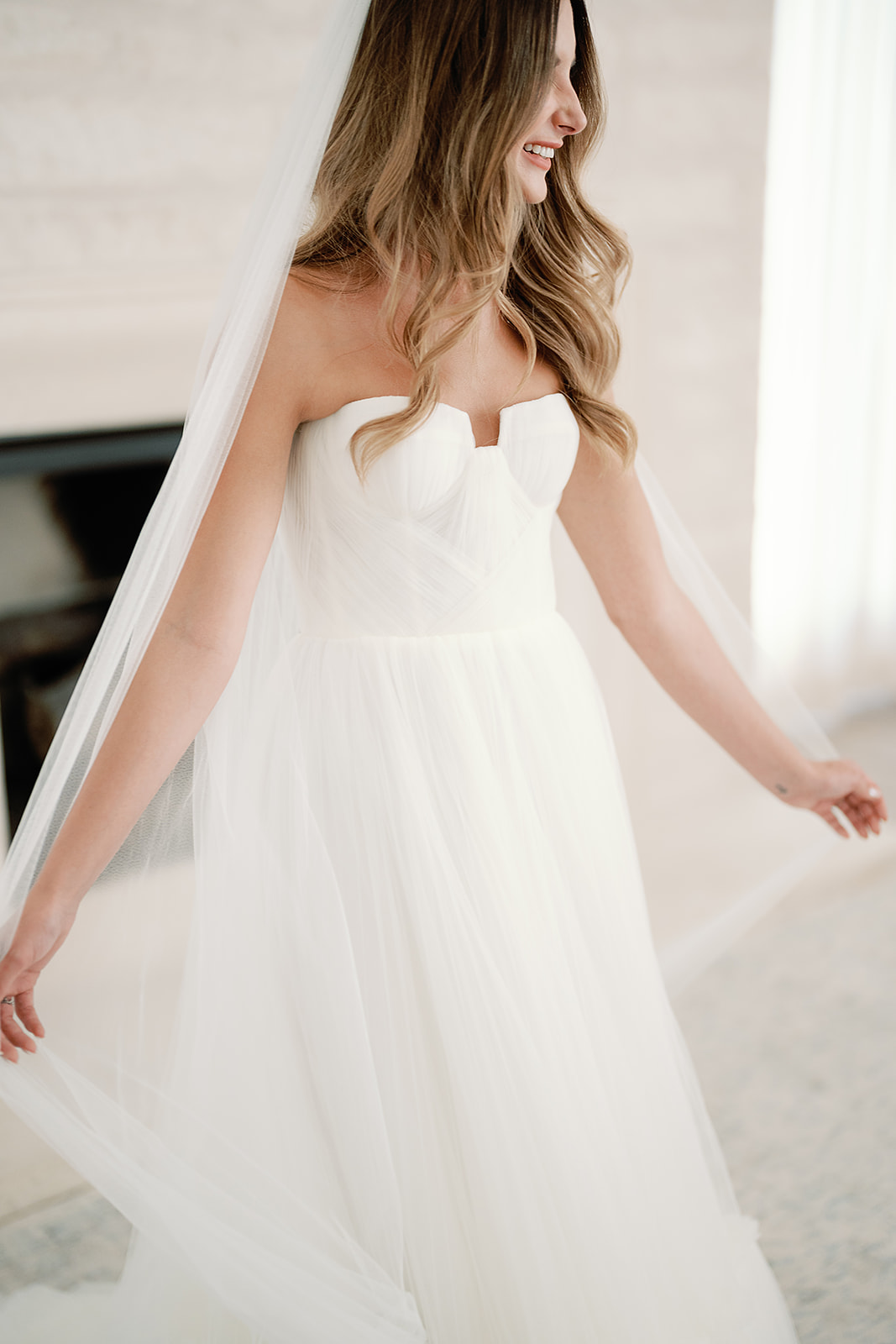 Alena Leena Armeria Gown from a&be wedding dress shop in Raleigh