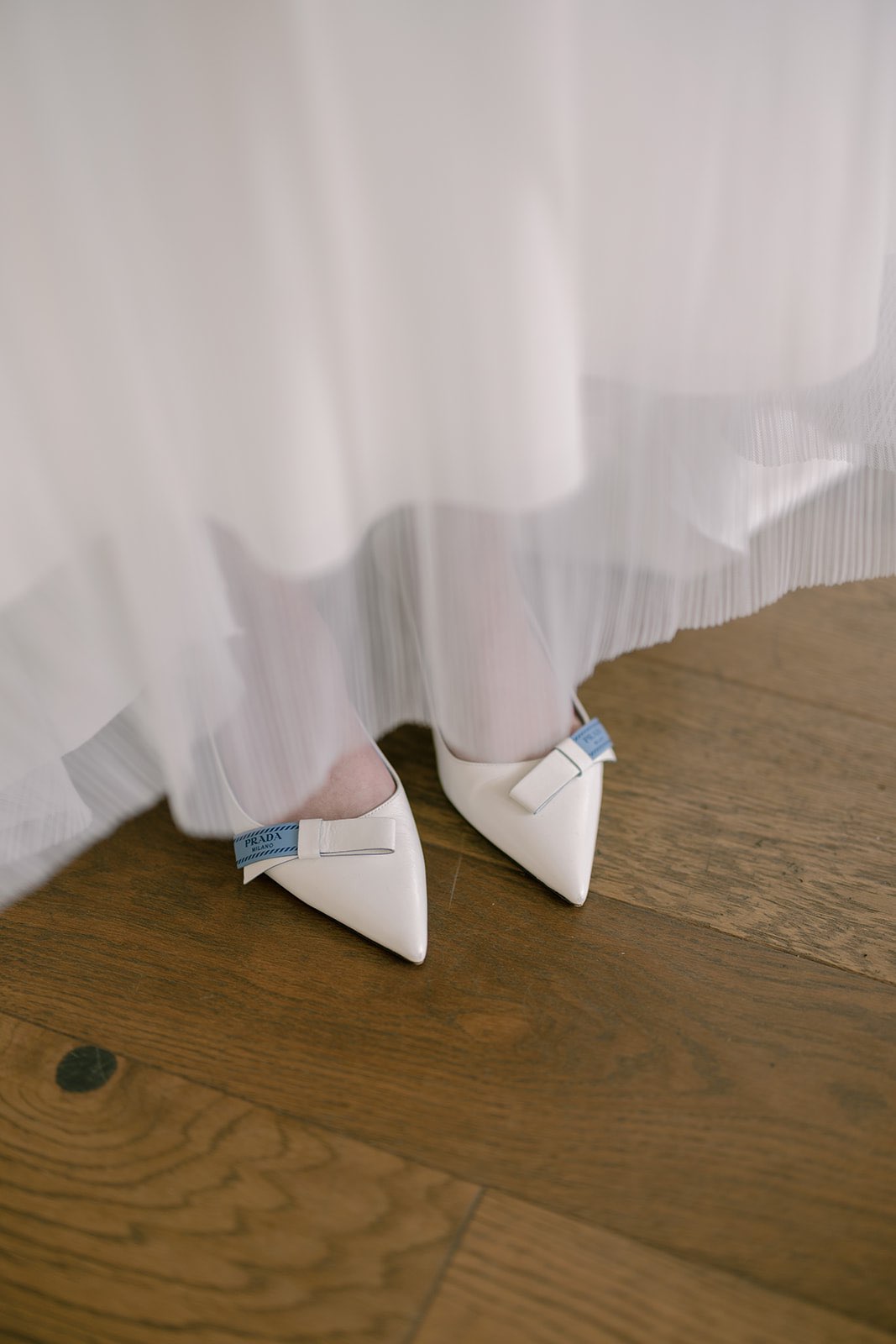 vintage prada bridal kitten heels