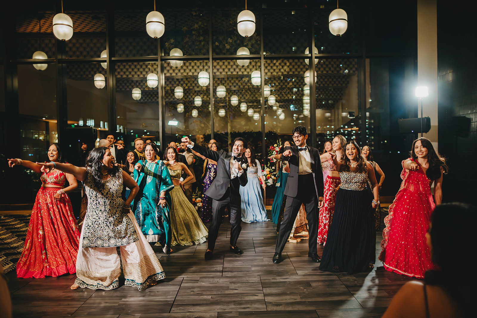 indian wedding reception performances