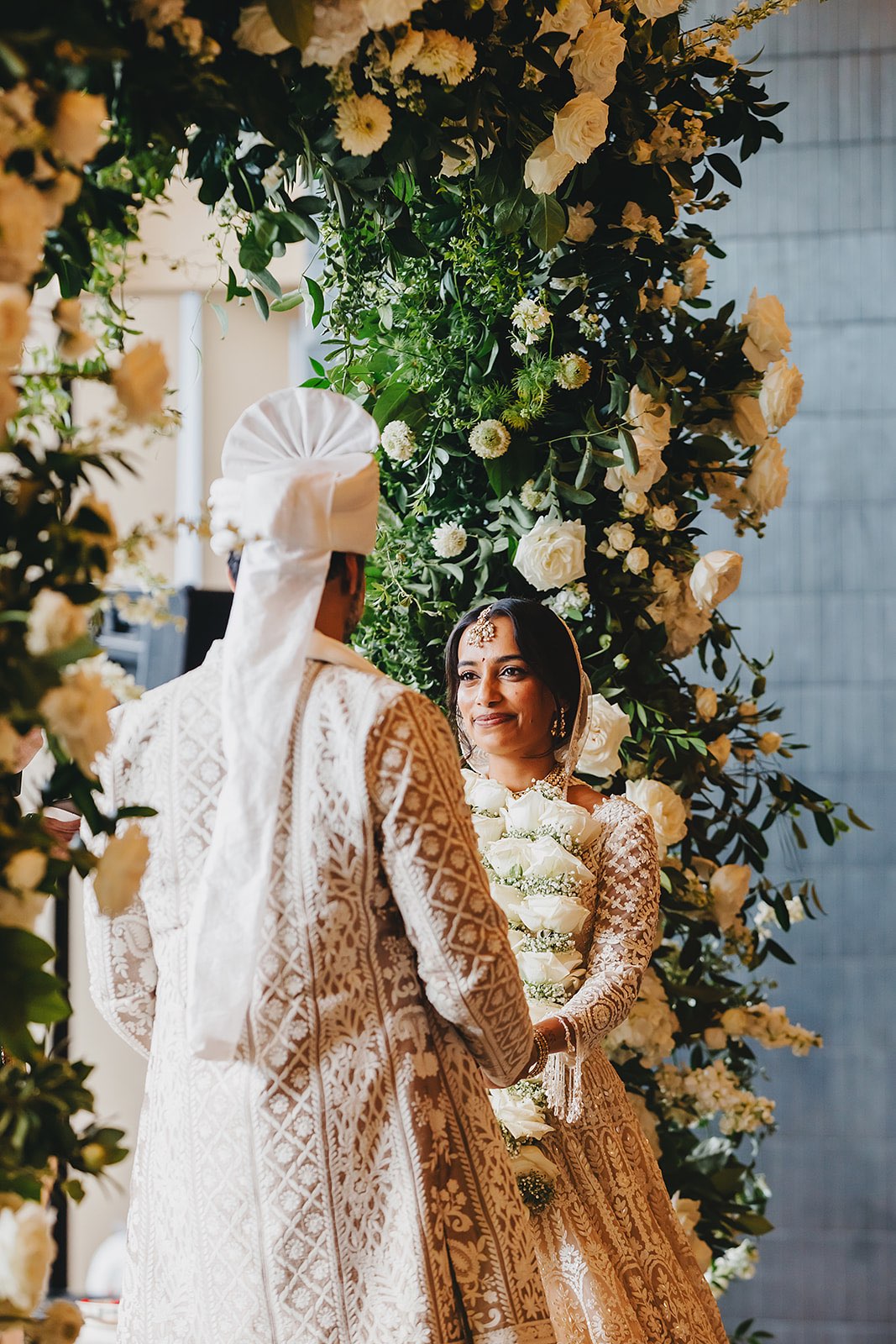 indian fusion wedding ceremony